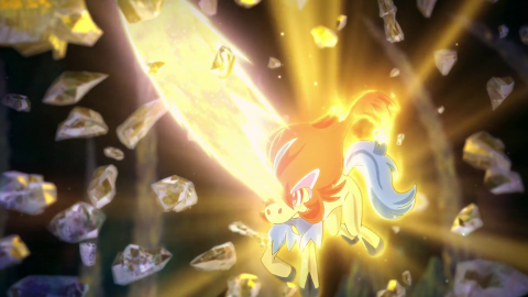 Keldeo's energy horn.