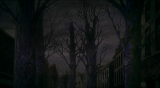 The trees died when Kodai touched the Time Ripple.